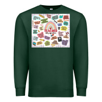 Sports Green teacher daily affirmations Premium Sweatshirt - MaliasSmallBusiness