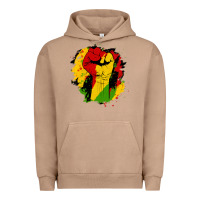 Pigment Burro juneteenth fist Urban Hoodie - HRA Design Shop