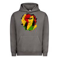 Pigment Tornado juneteenth fist Urban Hoodie - HRA Design Shop
