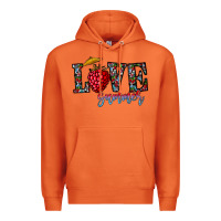 Carrot love summer Premium Hoodie - CowhideDigitalArt