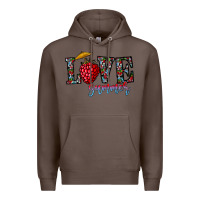 Coffee love summer Premium Hoodie - CowhideDigitalArt
