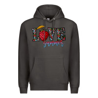 Smoke love summer Premium Hoodie - CowhideDigitalArt