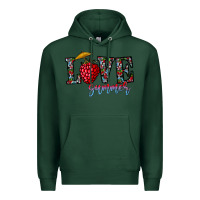 Sports Green love summer Premium Hoodie - CowhideDigitalArt