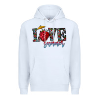 White love summer Premium Hoodie - CowhideDigitalArt