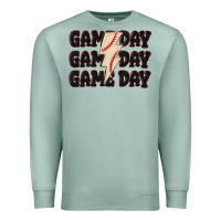 Seafoam game day game day baseball Premium Sweatshirt - MaliasSmallBusiness