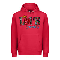 Cardinal love summer Premium Hoodie - CowhideDigitalArt
