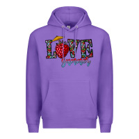 Purple love summer Premium Hoodie - CowhideDigitalArt