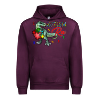 Mauve Wine autism rex Urban Hoodie - CowhideDigitalArt