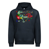 Navy autism rex Urban Hoodie - CowhideDigitalArt