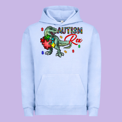 Autism Rex Urban Hoodie Designed By Cowhidedigitalart