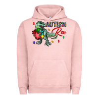 Pigment Salmon autism rex Urban Hoodie - CowhideDigitalArt