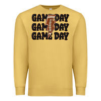 Antique Gold game day game day game day basketball Premium Sweatshirt - MaliasSmallBusiness