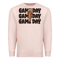 Pale Pink game day game day game day basketball Premium Sweatshirt - MaliasSmallBusiness