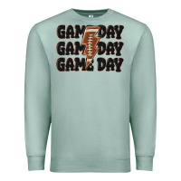 Seafoam game day game day game day basketball Premium Sweatshirt - MaliasSmallBusiness