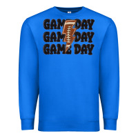 True Royal game day game day game day basketball Premium Sweatshirt - MaliasSmallBusiness