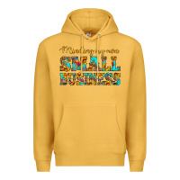Mustard minding my own small business Premium Hoodie - HRA Design Shop