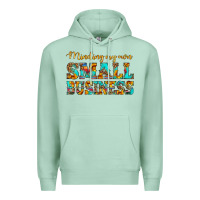 Seafoam minding my own small business Premium Hoodie - HRA Design Shop