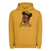 Pigment Peanut Butter juneteenth black girl Urban Hoodie - HRA Design Shop