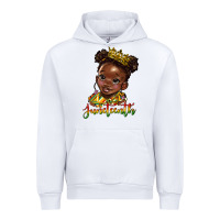 White juneteenth black girl Urban Hoodie - HRA Design Shop