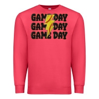 Cardinal game day game day game day softball Premium Sweatshirt - MaliasSmallBusiness