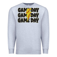 Heather Grey game day game day game day softball Premium Sweatshirt - MaliasSmallBusiness