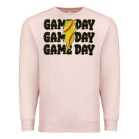 Pale Pink game day game day game day softball Premium Sweatshirt - MaliasSmallBusiness
