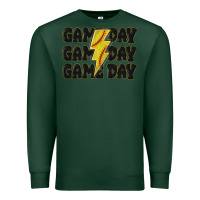 Sports Green game day game day game day softball Premium Sweatshirt - MaliasSmallBusiness