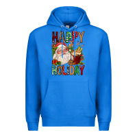 True Royal happy holiday santa claus christmas Premium Hoodie - FaDigitalArtStudio