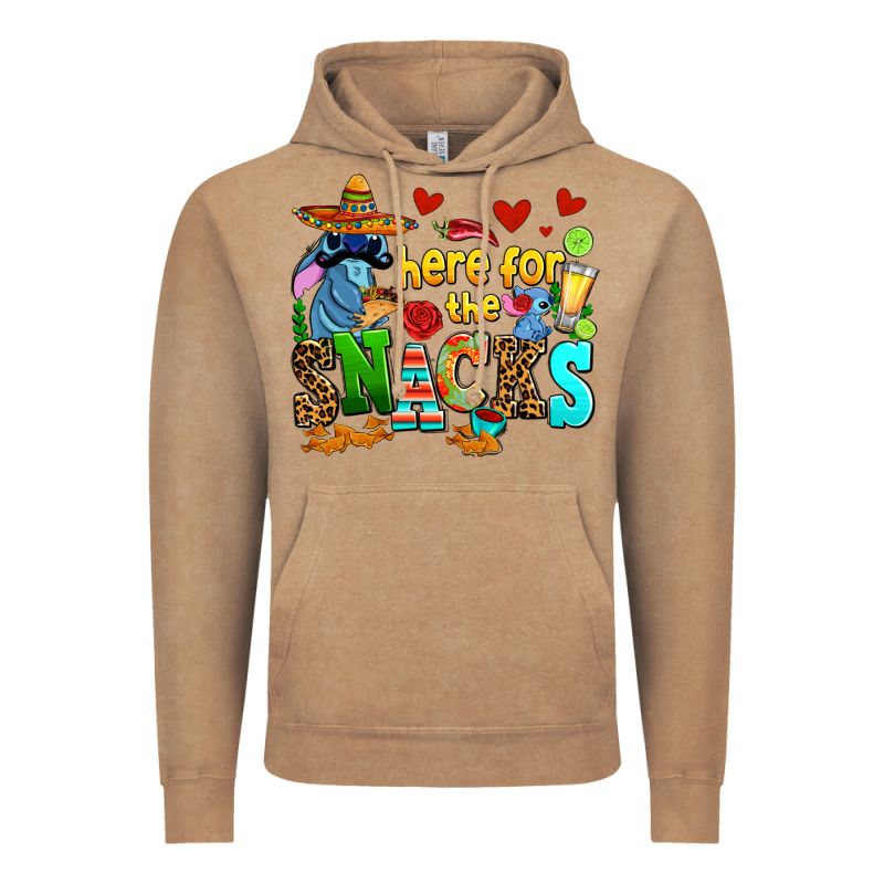 Here For The Snacks Vintage Hoodie by AdoDesignShop | Teevron
