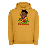 Pigment Peanut Butter juneteenth 1865 black boy Urban Hoodie - HRA Design Shop