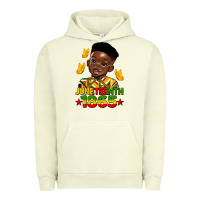 Pigment Pistachio juneteenth 1865 black boy Urban Hoodie - HRA Design Shop