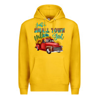 Lemon just a small town girl with car Premium Hoodie - HRA Design Shop