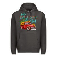 Smoke just a small town girl with car Premium Hoodie - HRA Design Shop