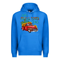 True Royal just a small town girl with car Premium Hoodie - HRA Design Shop