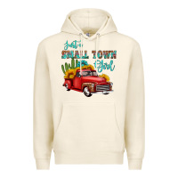 Tofu just a small town girl with car Premium Hoodie - HRA Design Shop