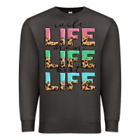 Smoke wife life mom life best life Premium Sweatshirt - MaliasSmallBusiness