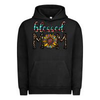 Pigment Black blessed mom Urban Hoodie - CowhideDigitalArt