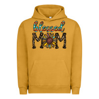 Pigment Peanut Butter blessed mom Urban Hoodie - CowhideDigitalArt