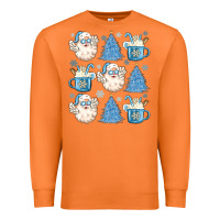 Carrot santa claus doodles christmas Premium Sweatshirt - MaliasSmallBusiness