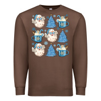 Chestnut santa claus doodles christmas Premium Sweatshirt - MaliasSmallBusiness
