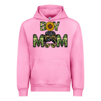 Fuchsia Pink boy mom Urban Hoodie - CowhideDigitalArt