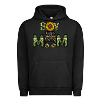Pigment Black boy mom Urban Hoodie - CowhideDigitalArt