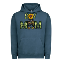 Pigment Midnight Navy boy mom Urban Hoodie - CowhideDigitalArt