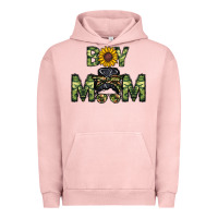 Pigment Salmon boy mom Urban Hoodie - CowhideDigitalArt