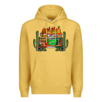 Antique Gold cinco de mayo truck Premium Hoodie - RacoonDesign