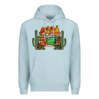 Blue Mist cinco de mayo truck Premium Hoodie - RacoonDesign