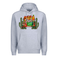 Heather Grey cinco de mayo truck Premium Hoodie - RacoonDesign