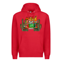 Red cinco de mayo truck Premium Hoodie - RacoonDesign