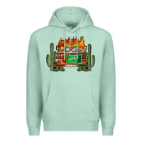 Seafoam cinco de mayo truck Premium Hoodie - RacoonDesign