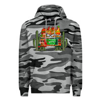 Slate Camo cinco de mayo truck Premium Hoodie - RacoonDesign